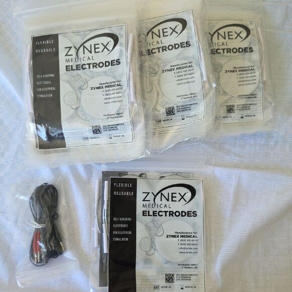 Zynex Medical Electrodes 2" Standadard 4 Pk 32 Electrode Bundle New - Picture 3 of 6